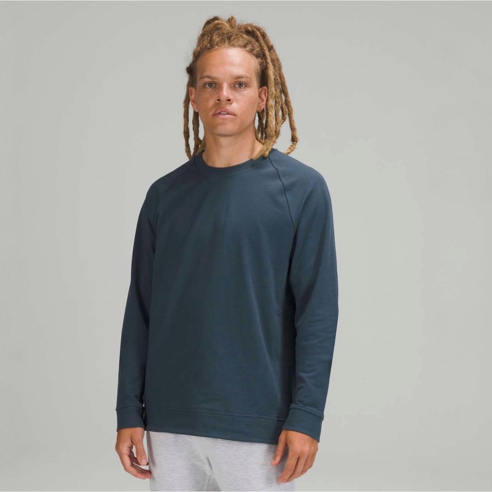 Lululemon | City Sweat Crew Sweatshirt Iron Blue Size M